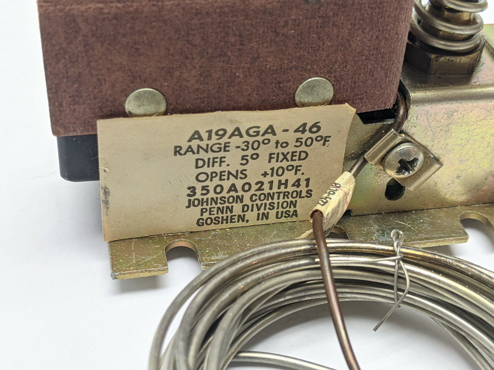 Westinghouse 350A021H41 N Remote Bulb Temperature Control A19AGA-46 - Maverick Industrial Sales