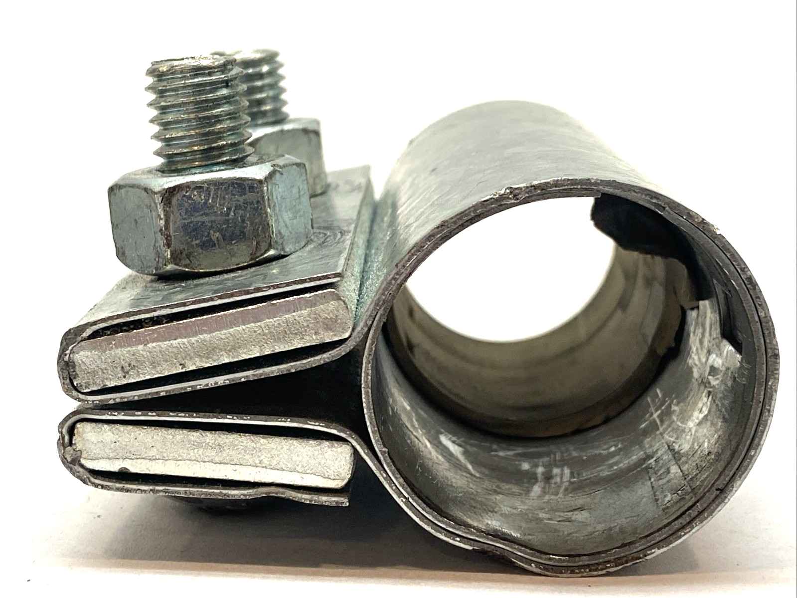 1.500" | HP 2 Bolt Compression Coupling 1.5" OD 4" Length LOT OF 3 - Used - Maverick Industrial Sales