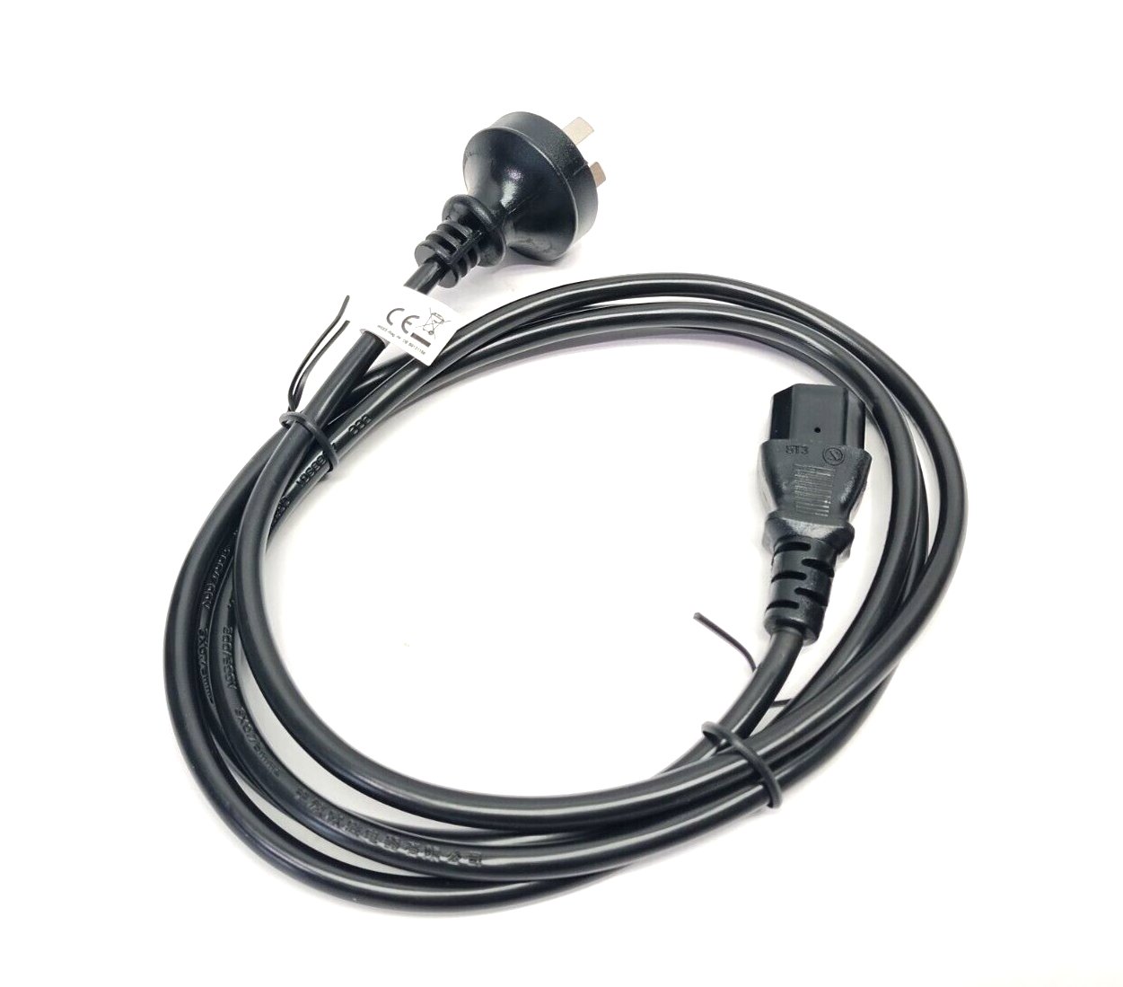 inLine 16652F Power Cable, China Plug To IEC-C13, 1.8m LOT OF 2 - Maverick Industrial Sales