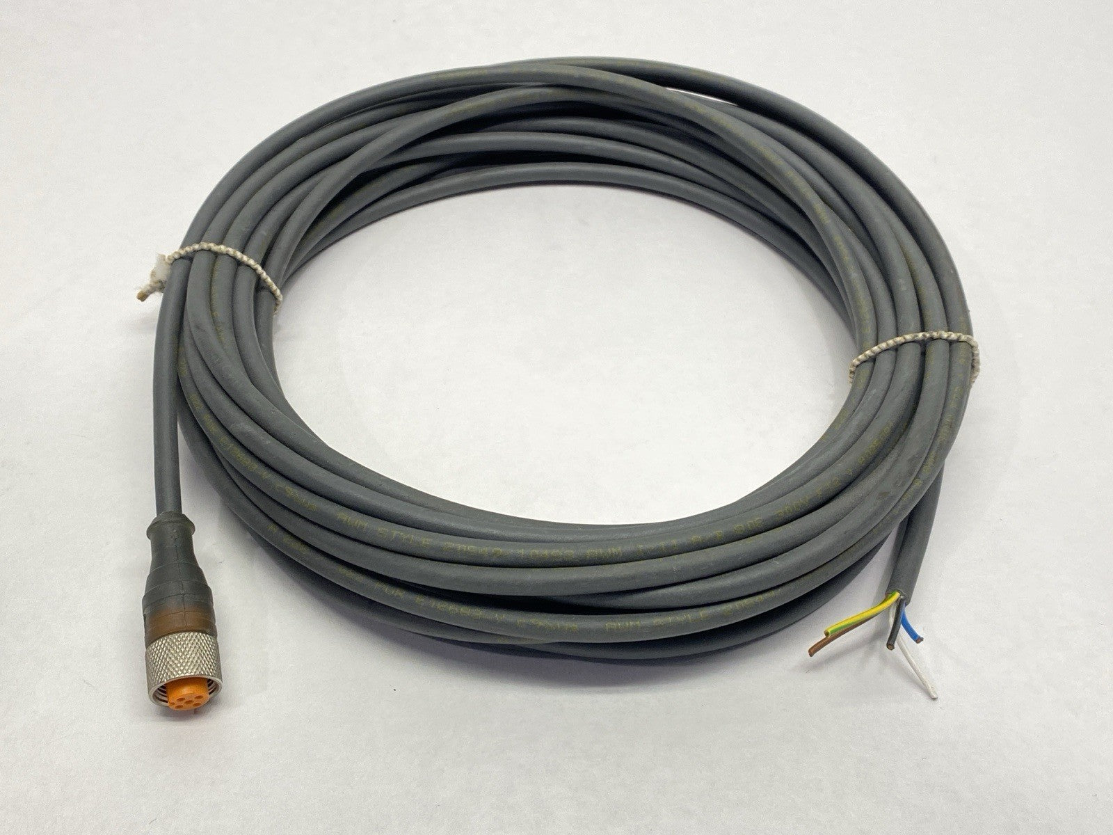 RKT 5-228/10M | Lumberg Single End Connection Cordset F M12 5-Pin 10m 600003757 - New Other - Maverick Industrial Sales