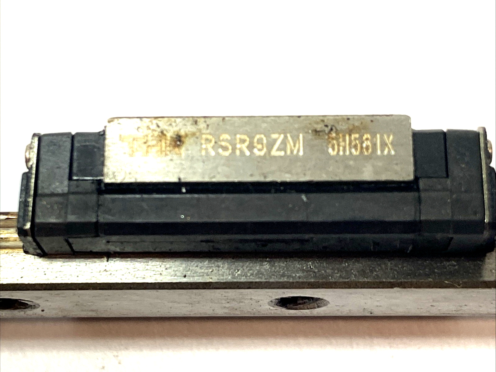 RSR9ZM | THK (2x) Linear Guide Block W/ 190mm Rail - Used - Maverick Industrial Sales
