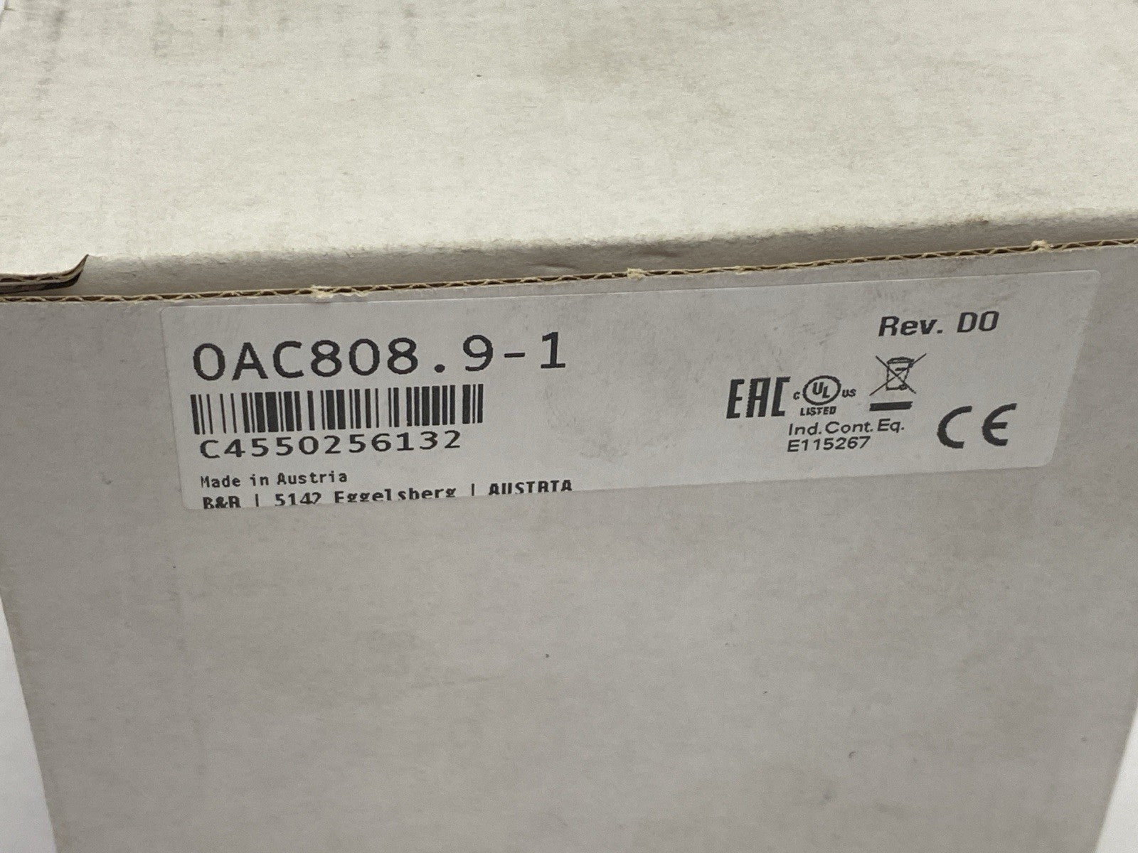 B&R Automation 0AC808.9-1 8-Port Industrial Hub - Maverick Industrial Sales