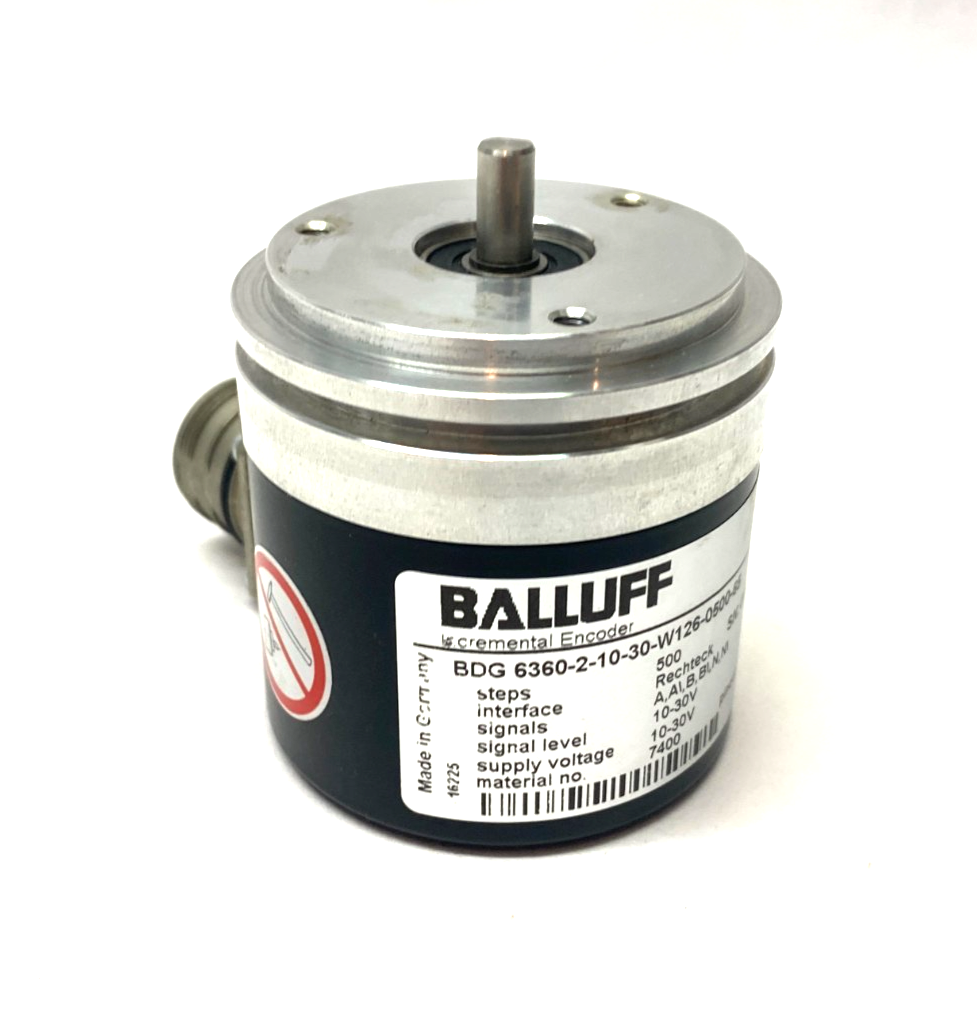 Balluff BDG 6360-2-10-30-W126-0500-65 Incremental Encoder BDG014L - Maverick Industrial Sales