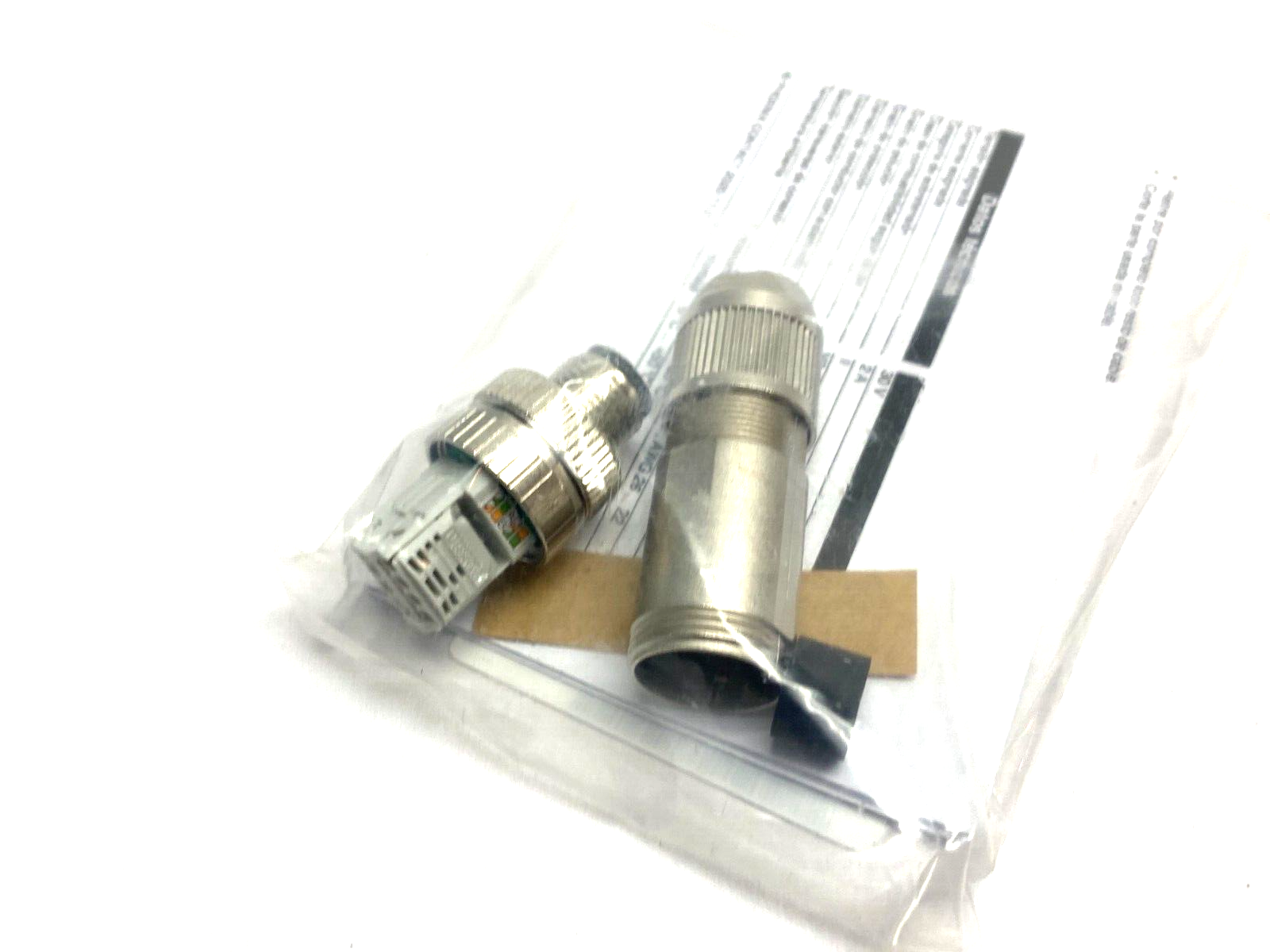 Phoenix Contact SACC-M12MS-8Q SH Ethernet Data Connector 8-Position 1543236 - New - Maverick Industrial Sales