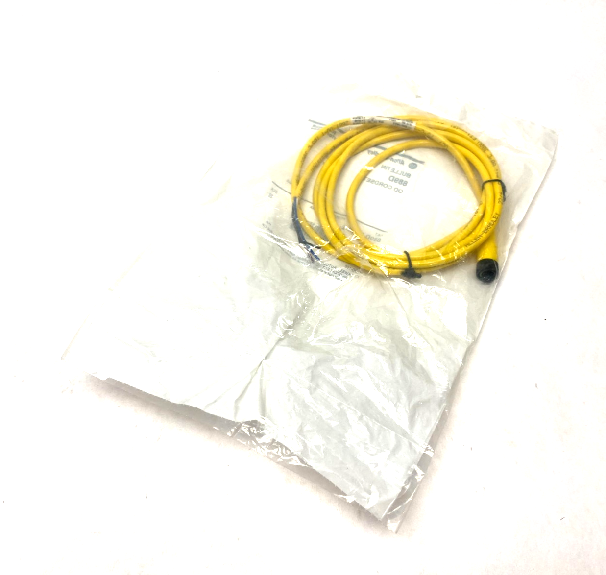 Allen Bradley 889D-F4AC-2 Ser. B DC Micro Straight Cordset 2m Length 4-Pin - Maverick Industrial Sales