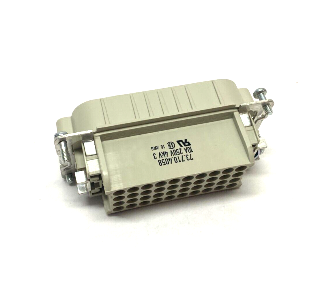 Wieland 73.710.4058 Heavy Duty Connector Insert 40+PE Contacts - Maverick Industrial Sales