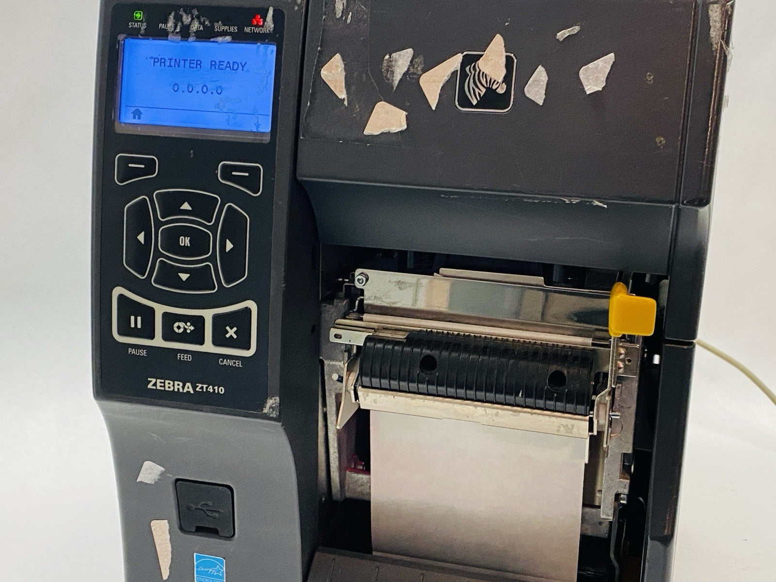 Zebra ZT410 Thermal Transfer Industrial Barcode Printer ZT41042-T410000Z - Maverick Industrial Sales