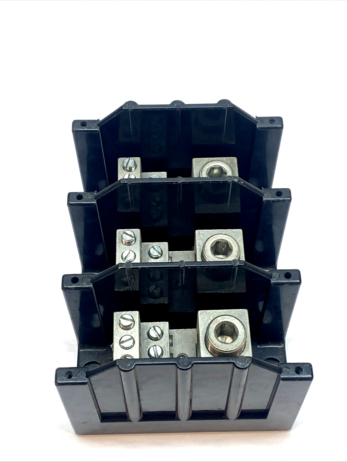 | Cooper Bussmann 16323-3 Power Distribution Block 310A 600V 3-Pole - Used - Maverick Industrial Sales