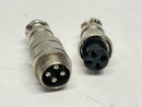 HK024 4-Pin Wire Cable Connector M/F X002R8VHVP LOT OF 5 - Maverick Industrial Sales