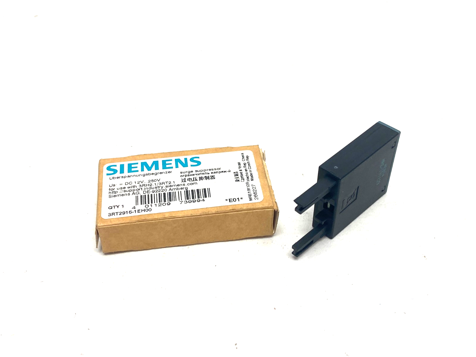 Siemens 3RT2916-1EH00 Surge Suppressor, Diode Combination 12... 250V - Maverick Industrial Sales