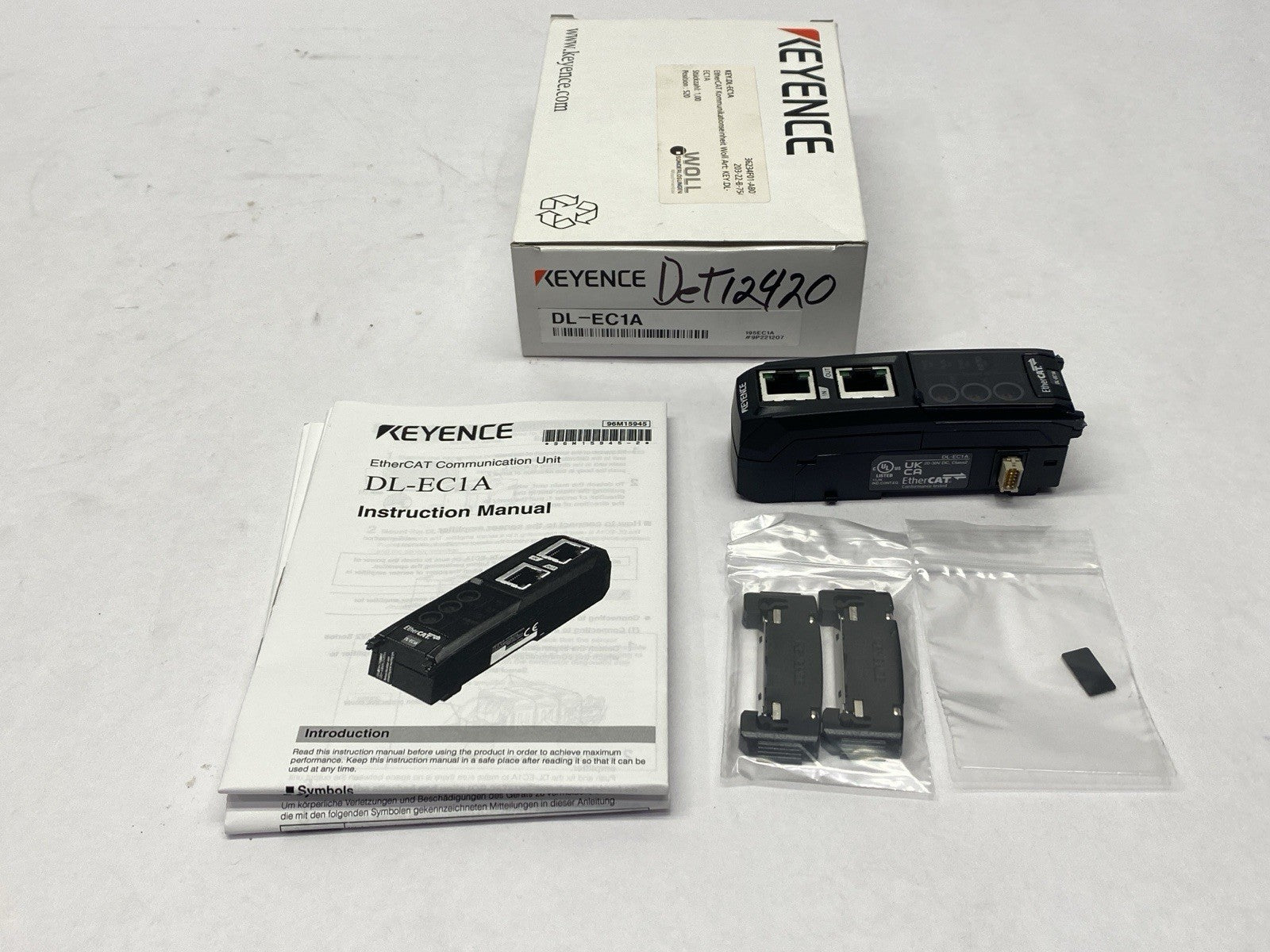 Keyence DL-EC1A Ethercat Supporting Communication Unit - Maverick Industrial Sales