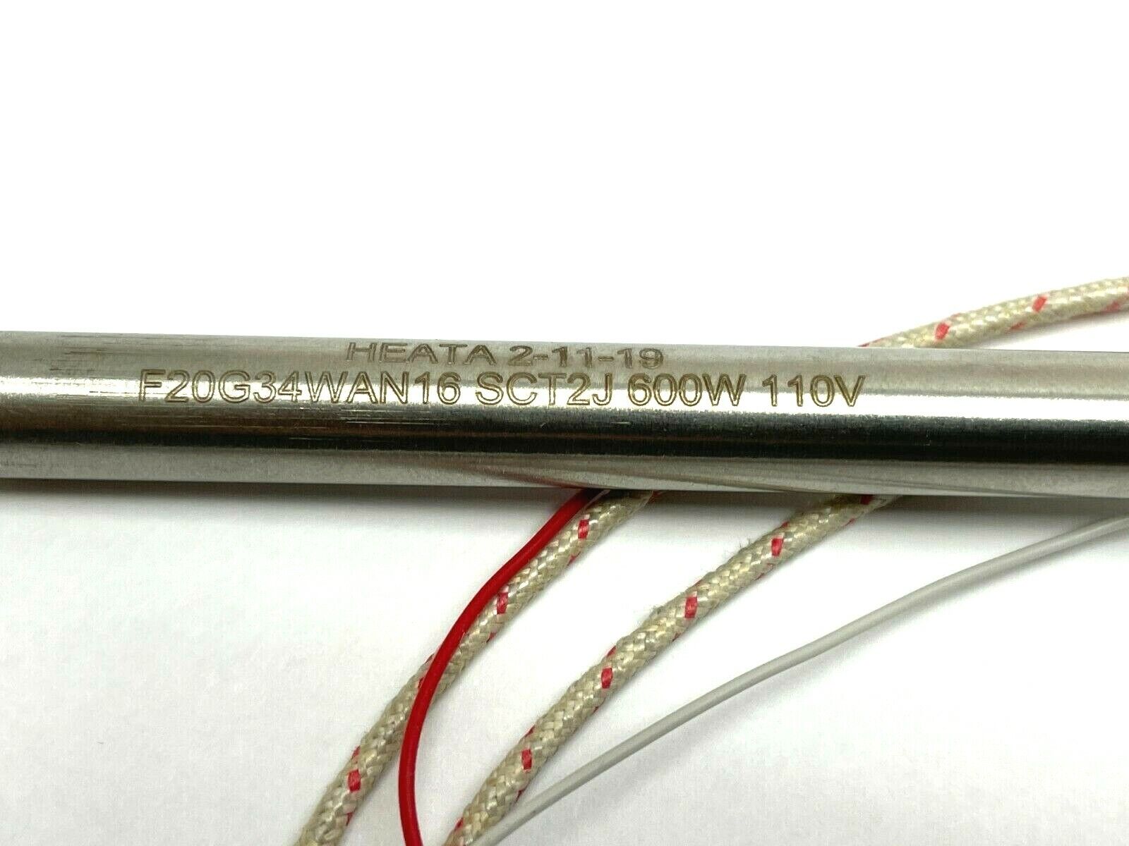 Heata F20G34WAN16 SCT2J Heating Element 20" Length - Maverick Industrial Sales