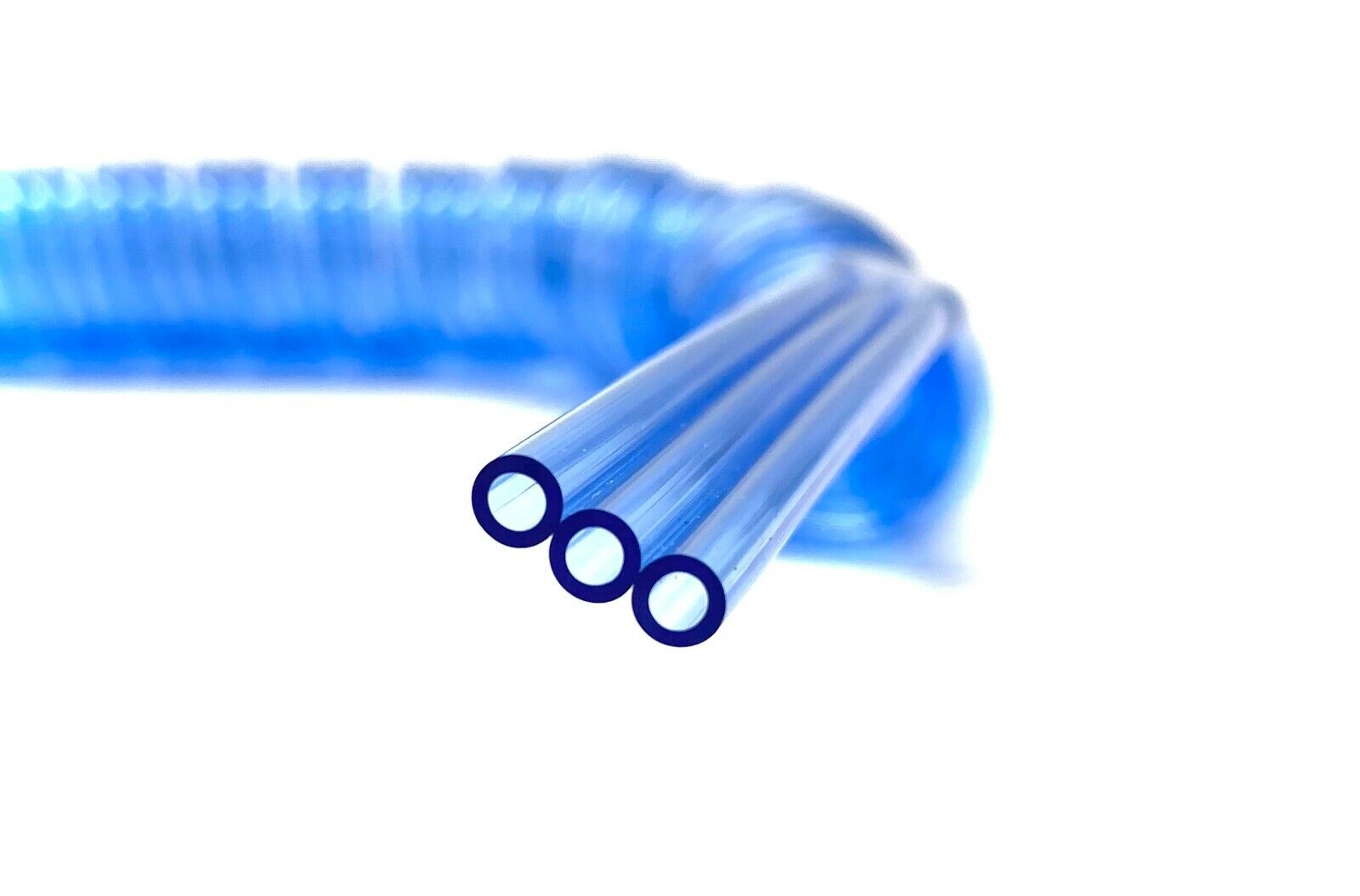 SMC TCU0425BU-3-22-X6 Polyurethane Coil Tubing 3 Tube Blue - Maverick Industrial Sales
