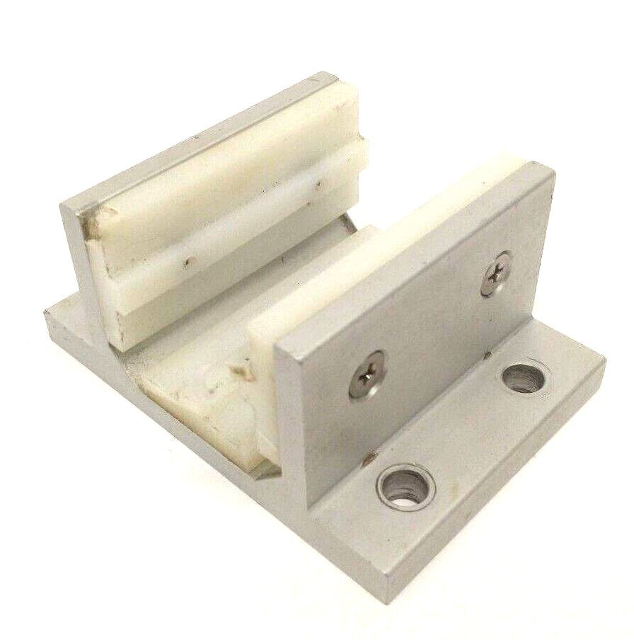 6825 | 80/20 3-Slot Mount Double Flange Aluminum Linear Bearing DAMAGED PLASTIC - Used - Maverick Industrial Sales
