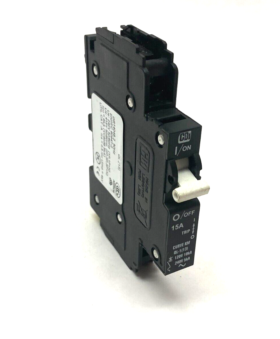 CBI QL18KM15 Circuit Breaker 1-Pole 15A QL-1(13)-DM-KM-15A - Maverick Industrial Sales