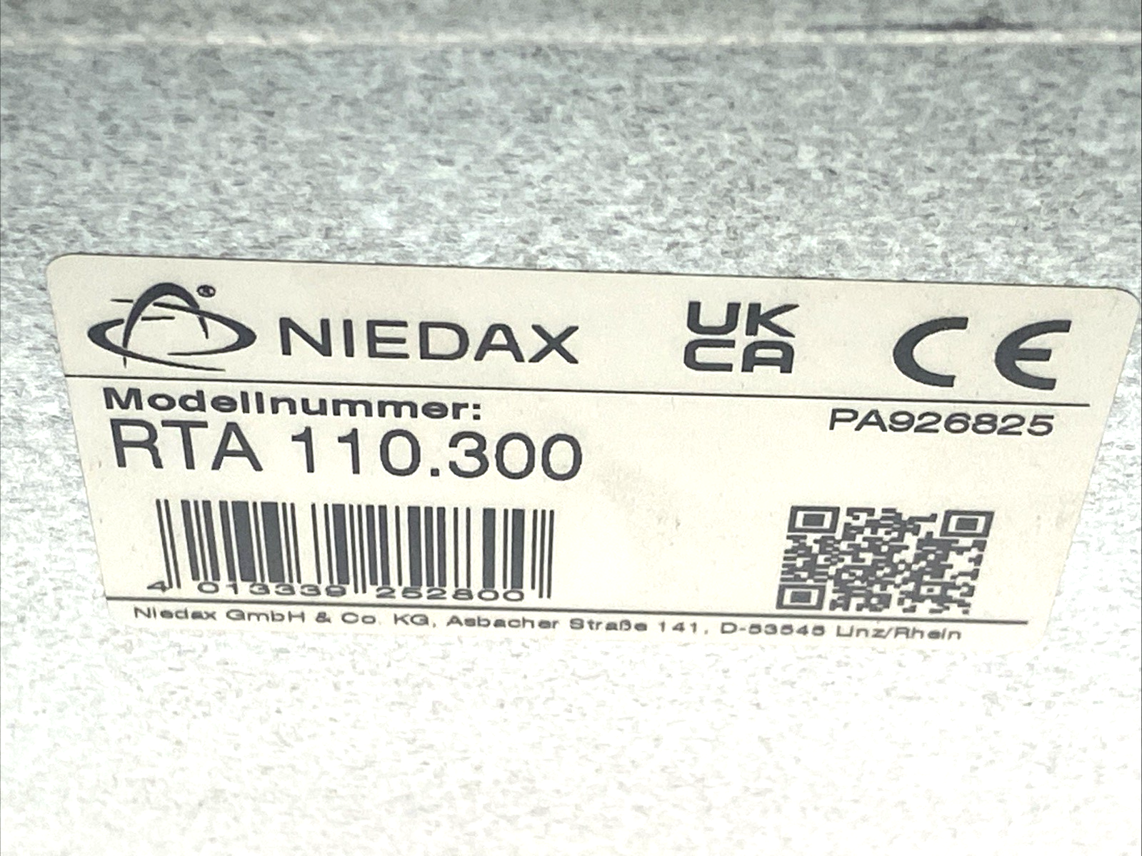 RTA 110.300,RTADV 300 | Niedax RTA 110.300 Cable Tray w/ RTADV 300 Tray Cover - New – Open box - Maverick Industrial Sales