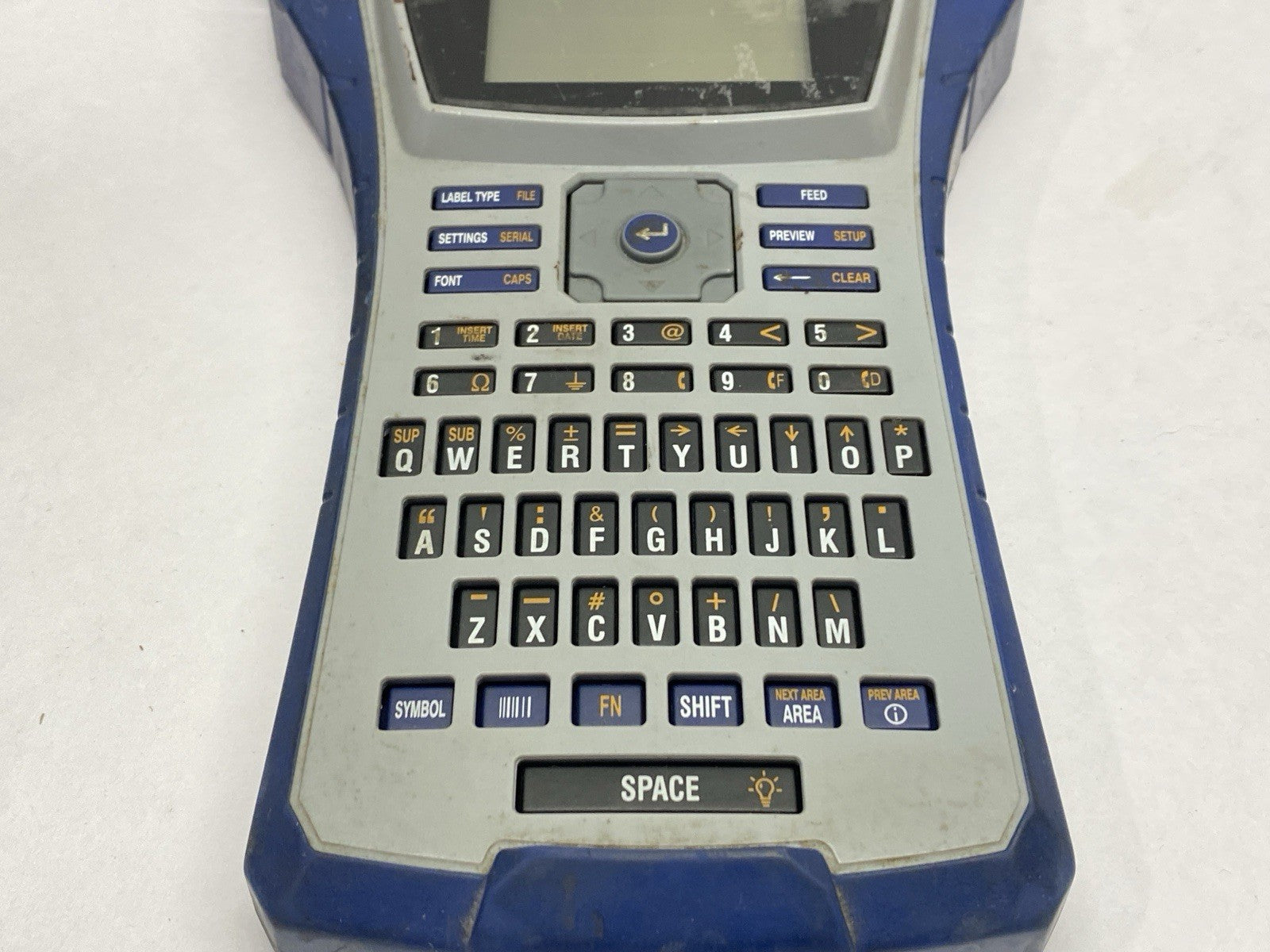 Brady BMP41 Industrial Handheld THermal Transfer Label Printer Faceplate - For parts or not working - Maverick Industrial Sales