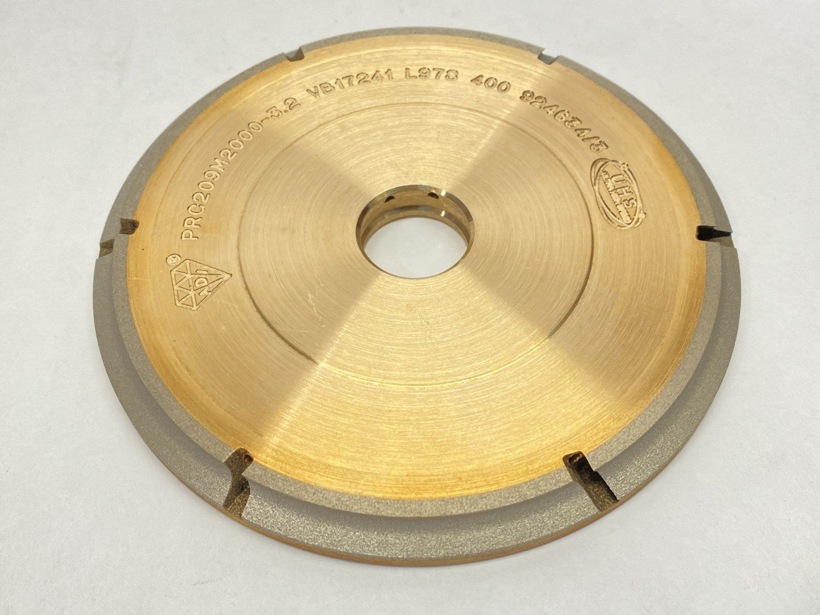 ADI VB17241 Diamond Profile Wheel 130mm Diameter For 3mm Glass 22mm Bore - Maverick Industrial Sales