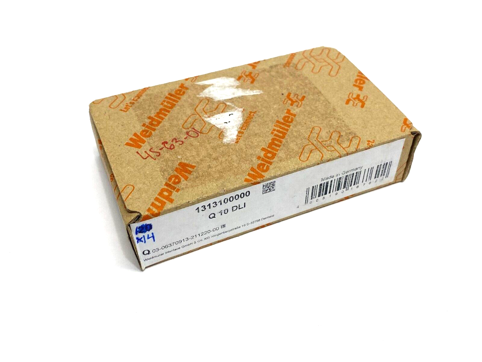 Weidmüller 1313100000 Terminal Block Cross Connector 10-Pole Q 10 DLI BOX OF 14 - Maverick Industrial Sales