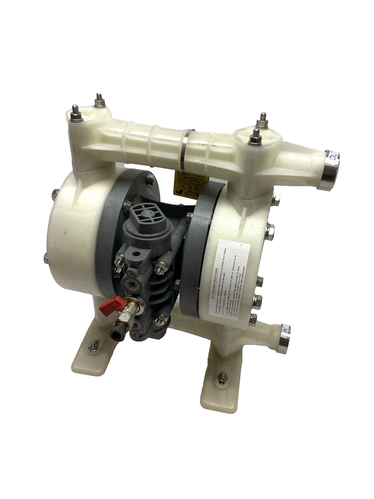 Yamada 854177 Diaphragm Pump NDP-25BPS-PP - Maverick Industrial Sales