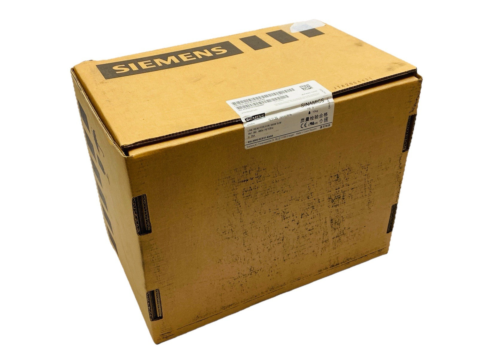 Siemens 6SL3000-0CE21-6AA0 SINAMICS Line Reactor For 16kW Smart Line Module - Maverick Industrial Sales