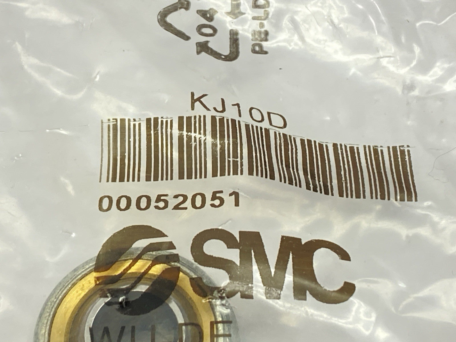 KJ10D | SMC Female Steel Rod End M10 x 1.25mm Thread 25mm Bore LOT OF 2 - New - Maverick Industrial Sales