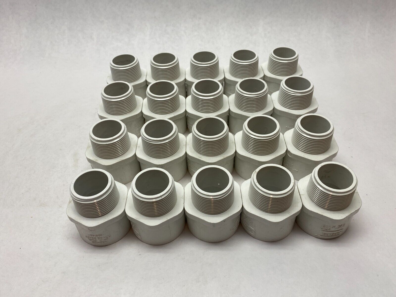 Spears 436-169 Reducing Male Adapter 1-1/4" x 1-1/2" Sch40 PVC LOT OF 20 - Maverick Industrial Sales
