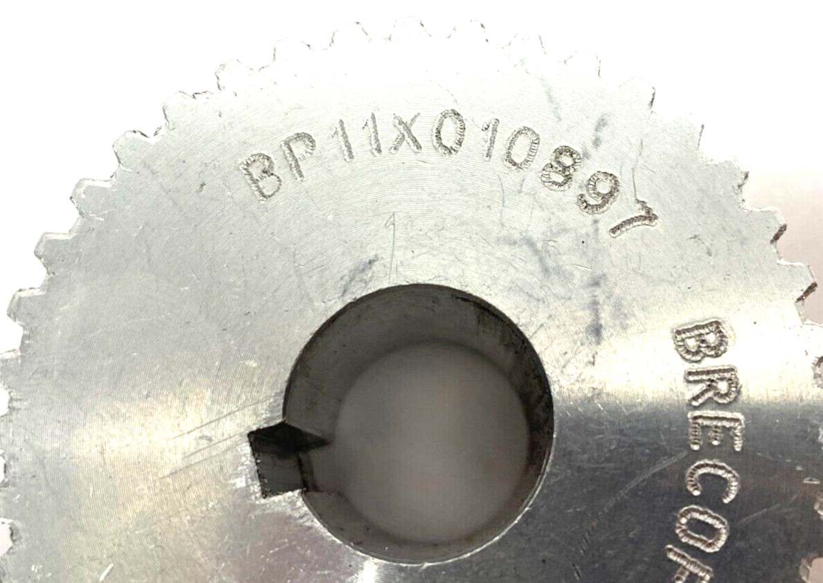 BRECOflex BP11X010897 Timing Pulley Aluminum Body 40-Tooth w/ Keyway - Maverick Industrial Sales