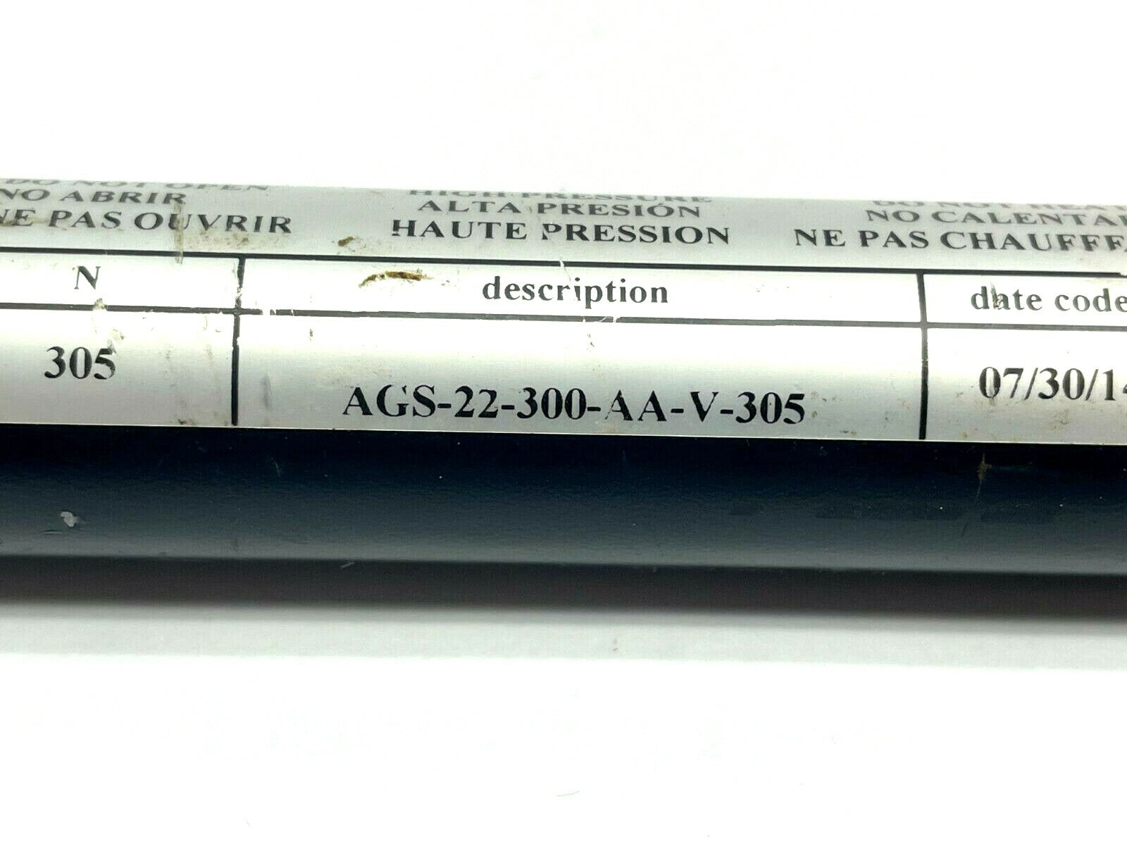 ACE Controls AGS-22-300-AA-V-305 Industrial Gas Spring - Maverick Industrial Sales