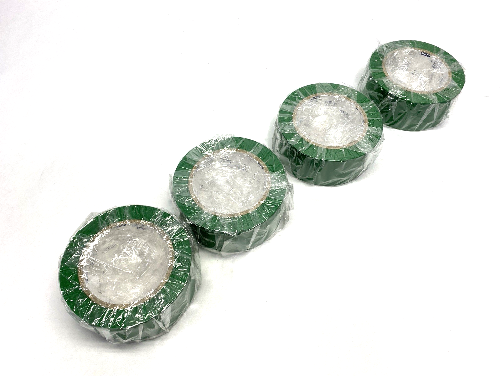 Uline S-7195 Industrial Vinyl Safety Tape Green 2" x 36 yds LOT OF 4 - Maverick Industrial Sales