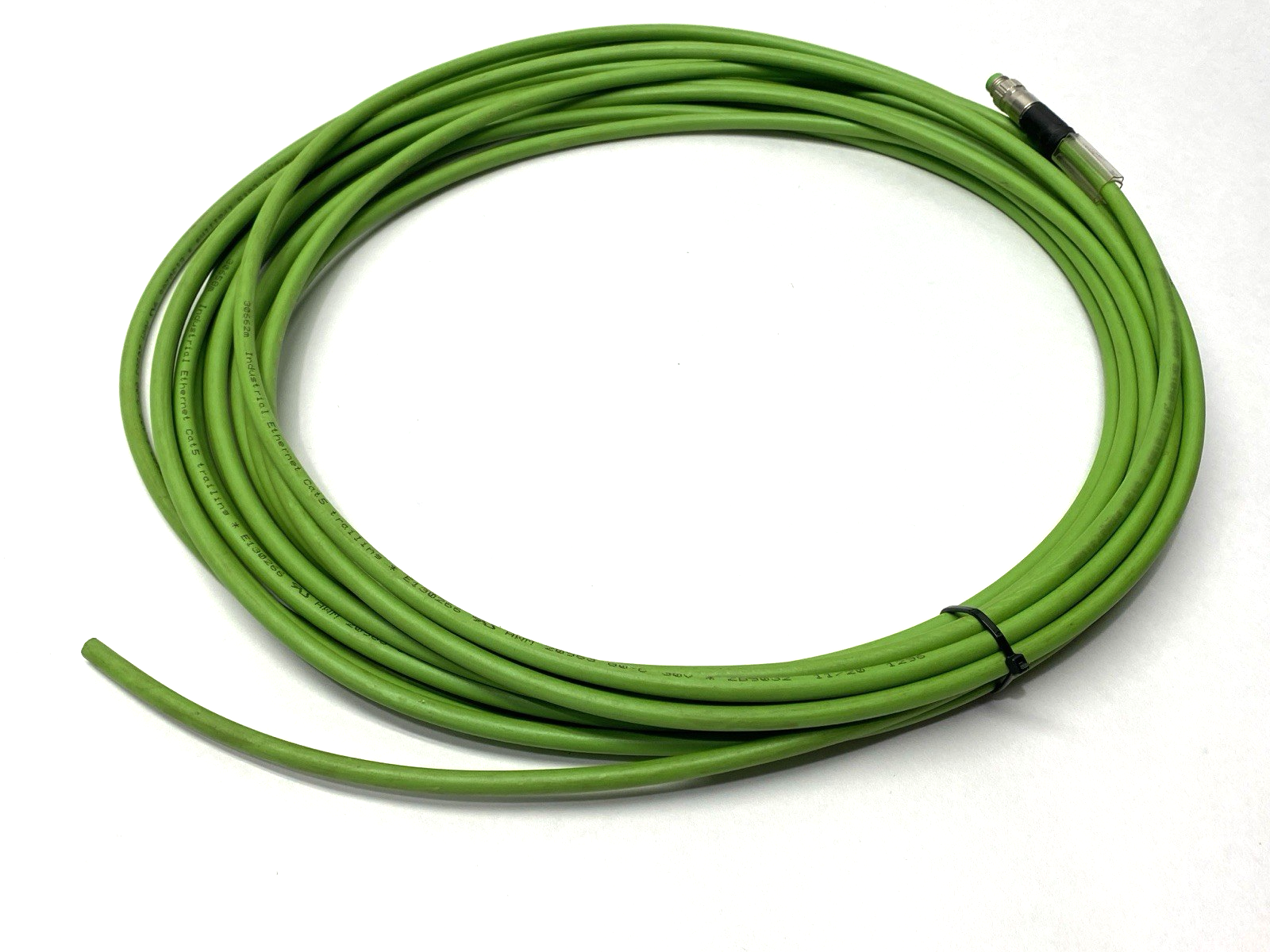 Beckhoff ZK1090-3131-0100 Single Ended EtherCAT Cordset M8 Male CUT TO 8m - Maverick Industrial Sales