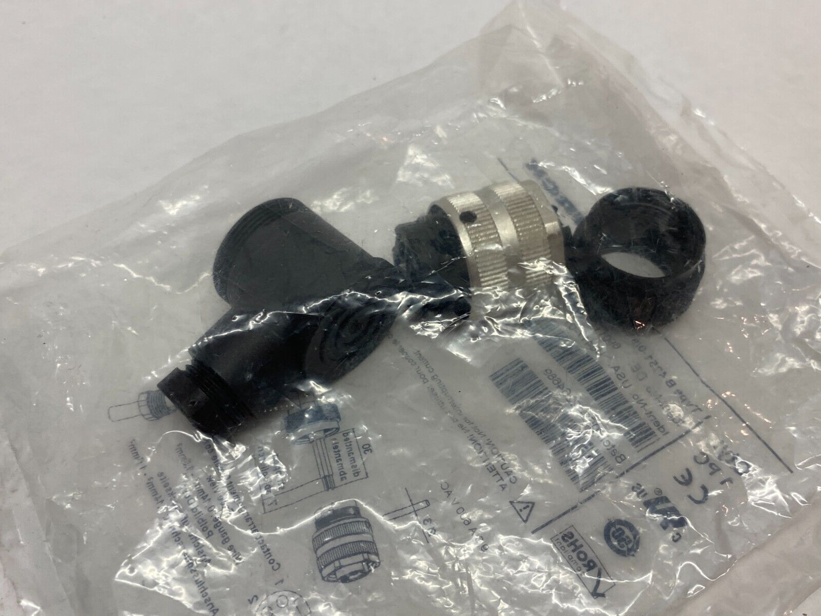 Turck B 4251-0/9 Field Wireable Connector Male 7/8" Straight 5-Pin, U6417-01 - Maverick Industrial Sales