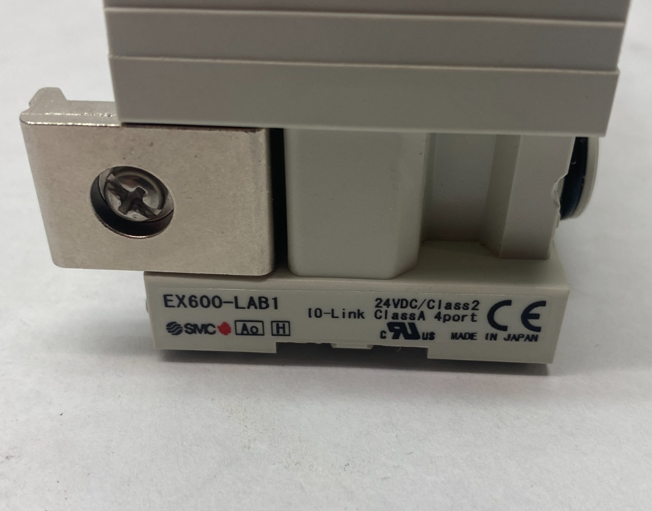 SMC EX600-LAB1 IO-Link Serial Transmission Master Unit, Port Class A - Maverick Industrial Sales