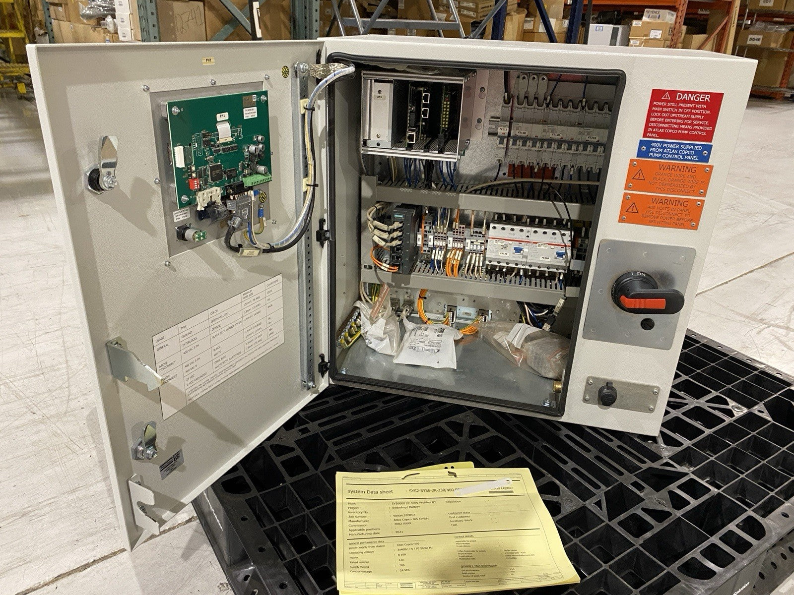 Atlas Copco 90904.570B52 SCA Dispenser Control Panel - Maverick Industrial Sales