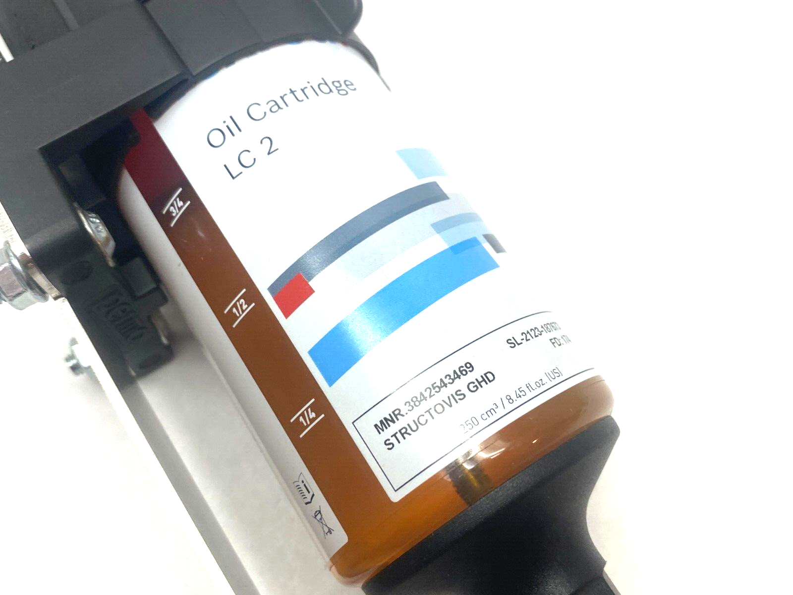 3842543482 | Bosch Rexroth Automatic Lubrication Unit LU 2 w/ Oil - Used - Maverick Industrial Sales