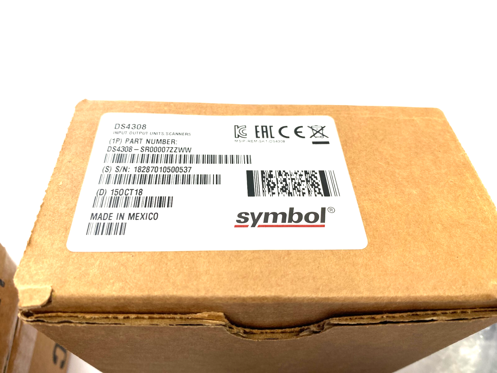 Zebra Symbol DS4308-SR00007ZZWW Handheld Digital Barcode Scanner w/ Stand - Maverick Industrial Sales