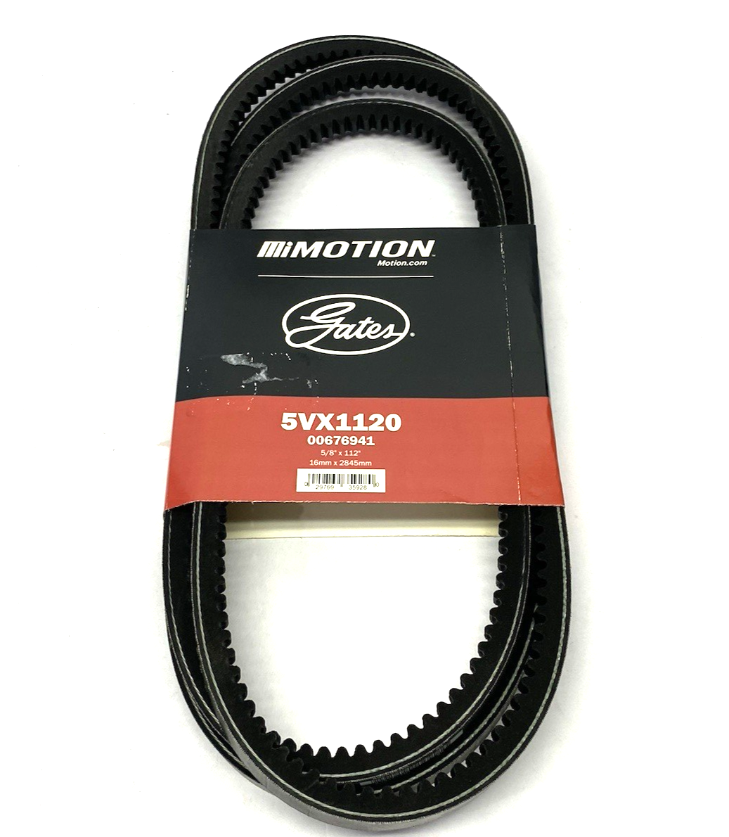 Gates 5VX1120 Narrow Super HC V-Belt - 5VX, 5/8 in Top Width, 1 Strand - Maverick Industrial Sales