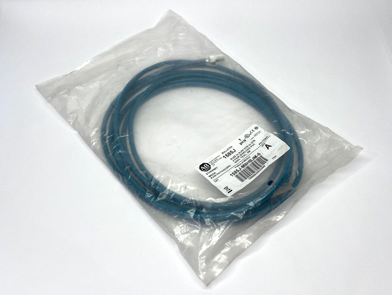 Allen Bradley 1585J-M8HBJM-5 Ethernet Cordset RJ45 Connectors Ser. A - Maverick Industrial Sales