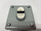 Hoffman E1PB Pushbutton Enclosure 3-1/2"L x 3-1/4"W x 2-3/4"D w/ UP/DOWN Button - Maverick Industrial Sales