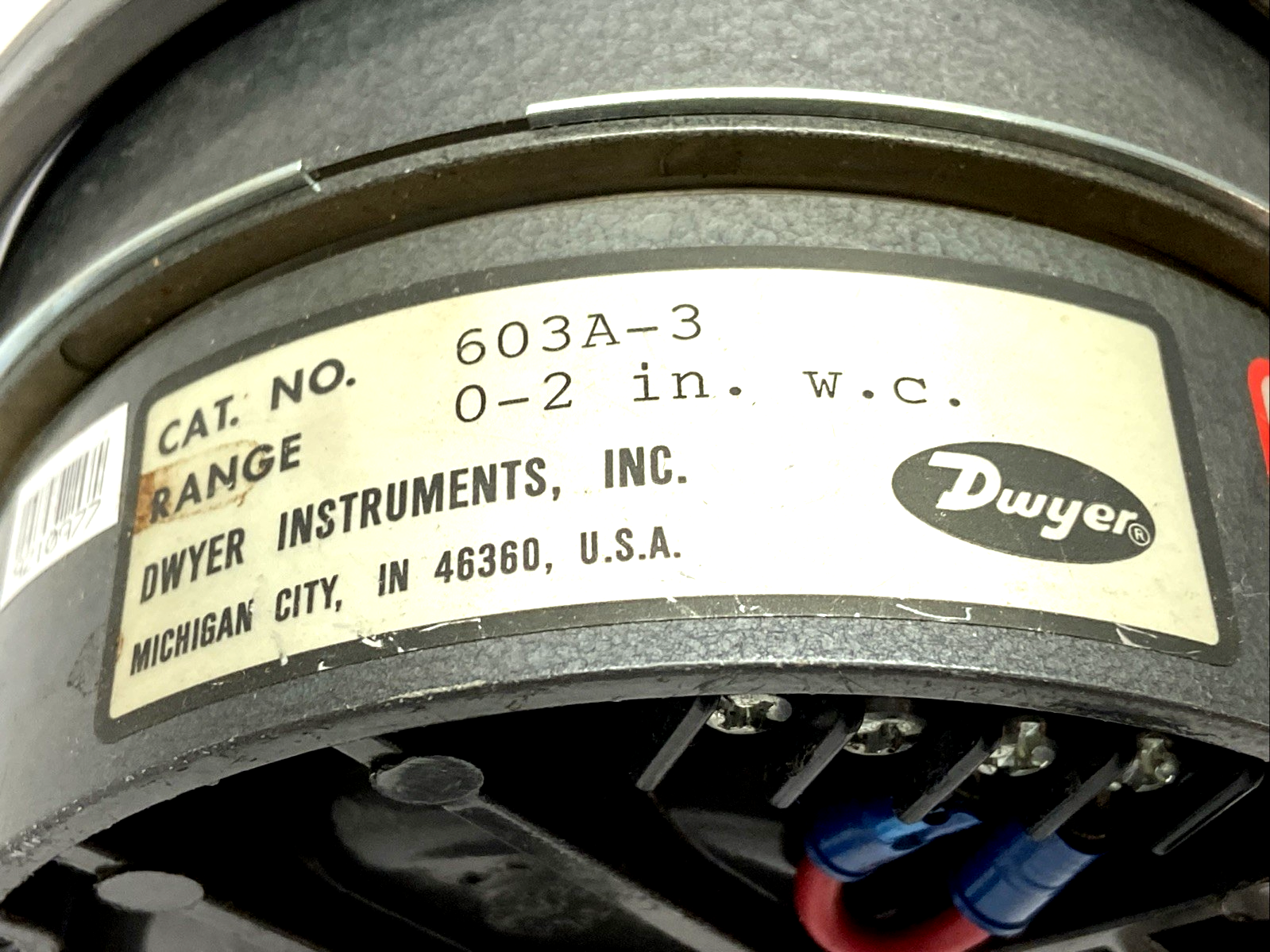 Dwyer Instruments 603A-3 Pressure Transmitter Range 0-2" w.c. - Maverick Industrial Sales