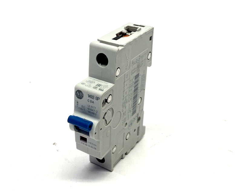 Allen Bradley 1492-SPM1C050 Ser. D Miniature Circuit Breaker 5A