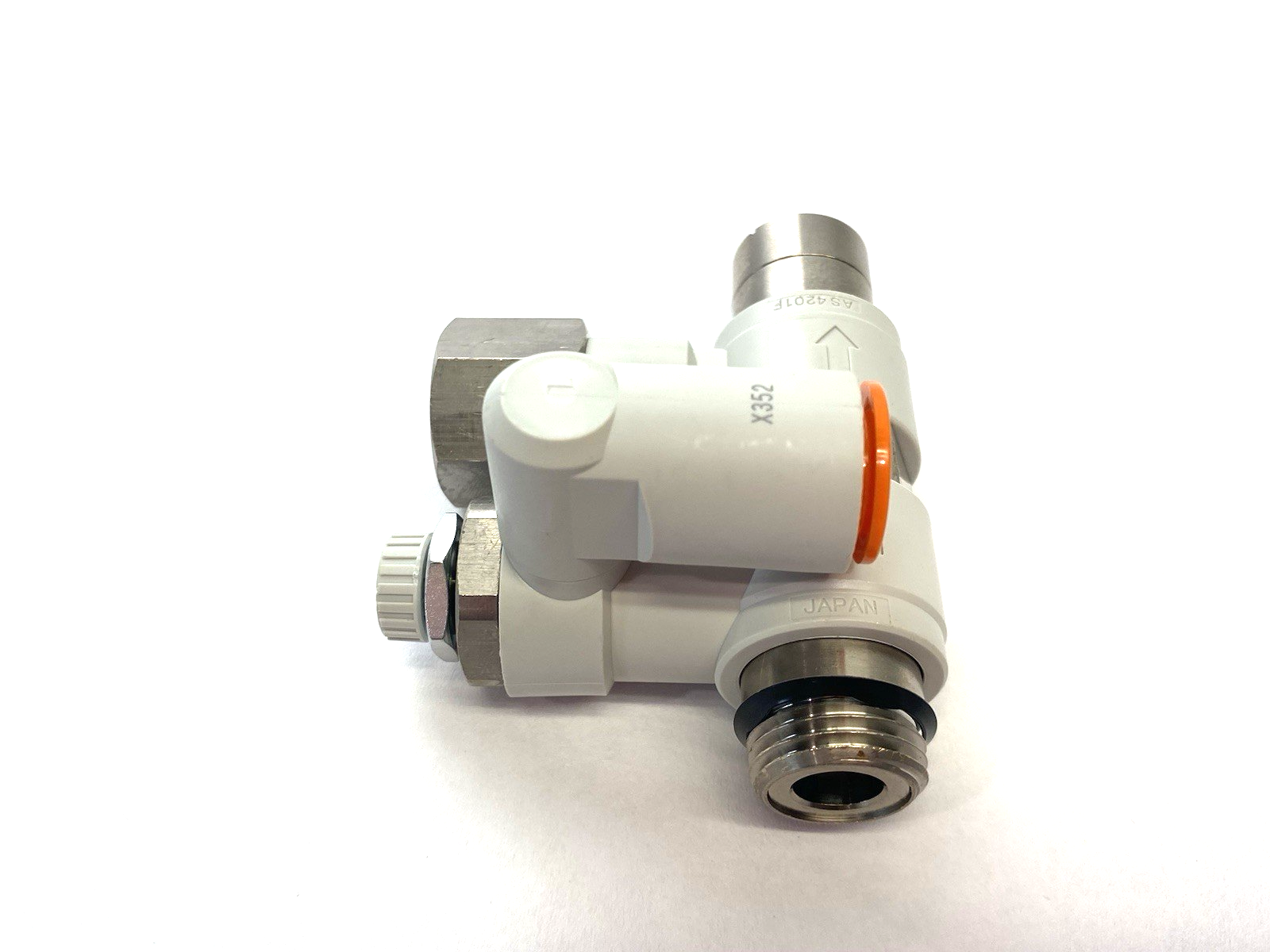 ASP630F-U04-13-X352 | SMC Pilot Check Speed Control Valve, Residual Relief Valve - New – Open box - Maverick Industrial Sales