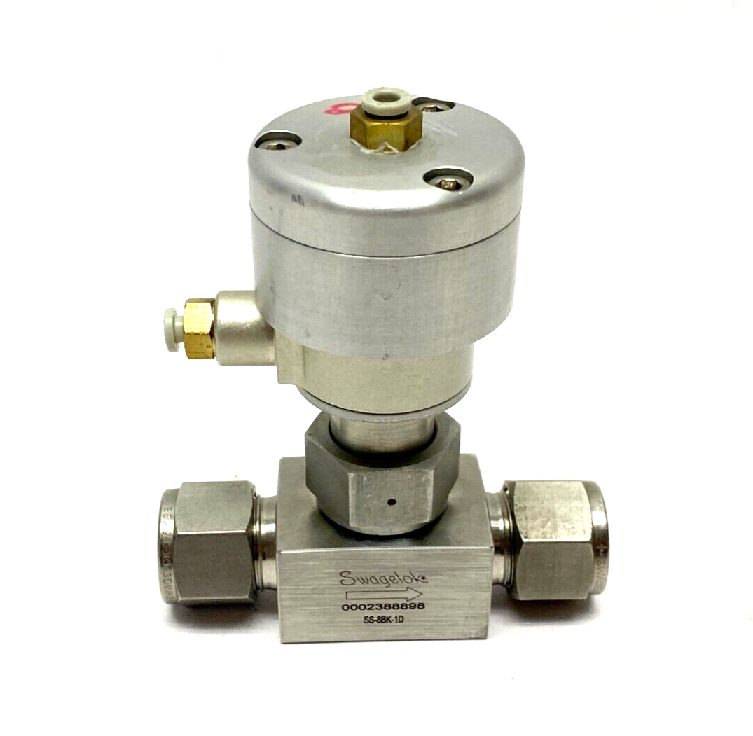 Swagelok SS-8BK-1D Stainless Steel Gasketed Bellows Valve - Maverick Industrial Sales