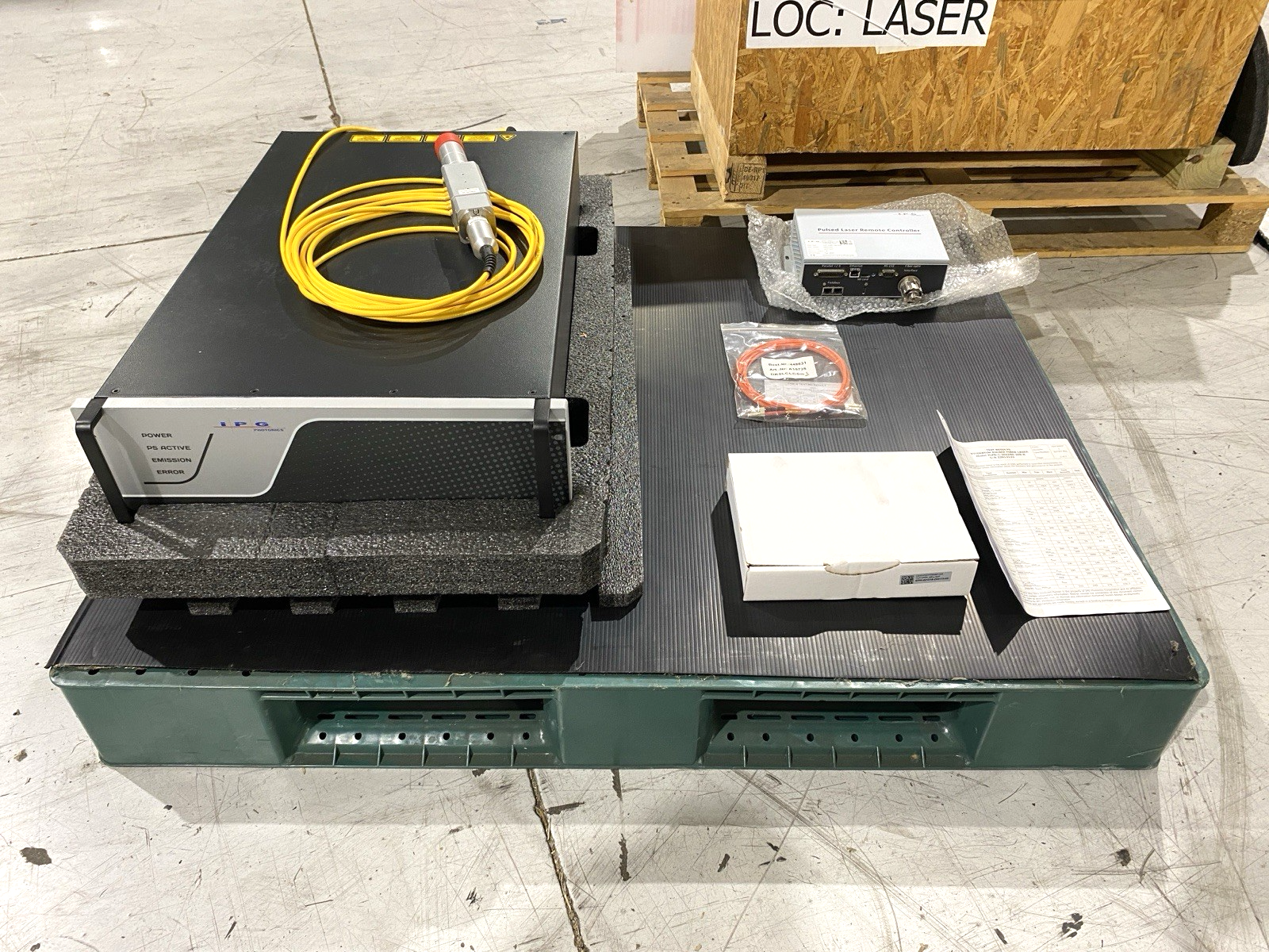 IPG Photonics YLPN-1-30x240-300-R YTTRBIUM Pulsed Fiber Laser 230V 5.5A Feb 2023 - Maverick Industrial Sales