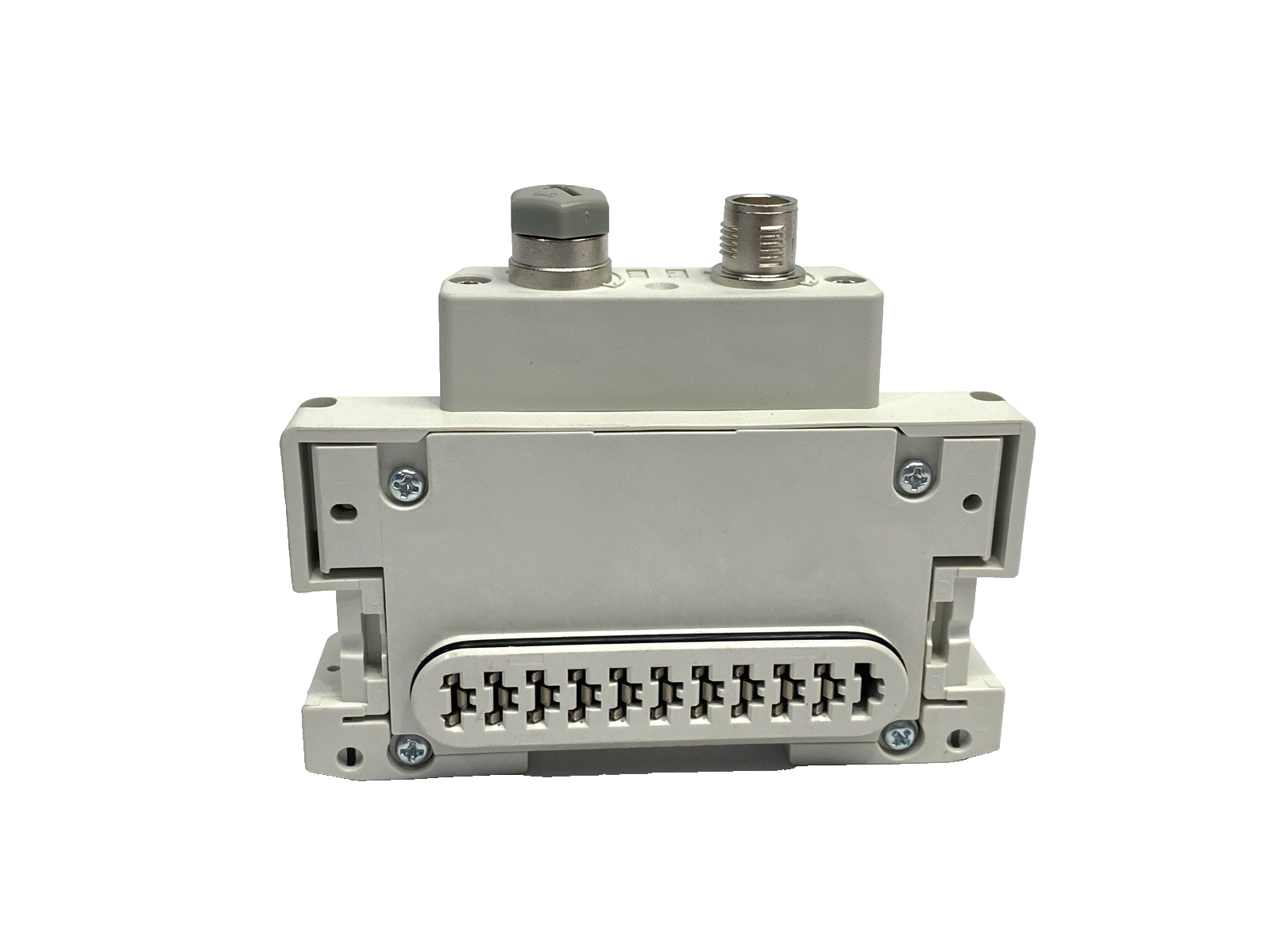 EX600-ED4 | SMC Serial Transmission System End Plate, M12 5-Pin - Used - Maverick Industrial Sales