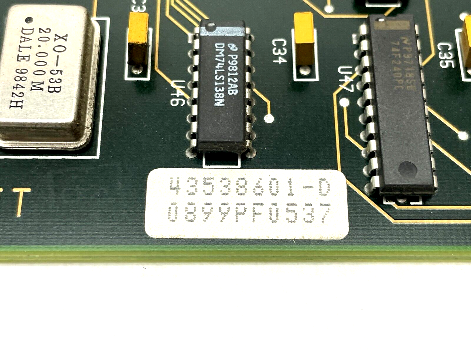 Universal Instruments 43538601 Rev. D MIT Circuit Board Assembly - Maverick Industrial Sales
