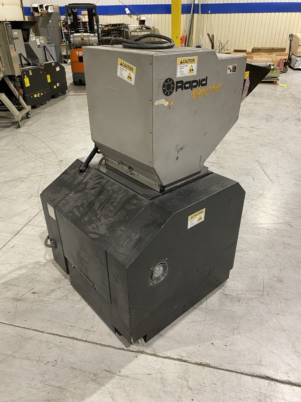F-19K | Rapid Force Plastic Granulator 460V 3PH - Used - Maverick Industrial Sales