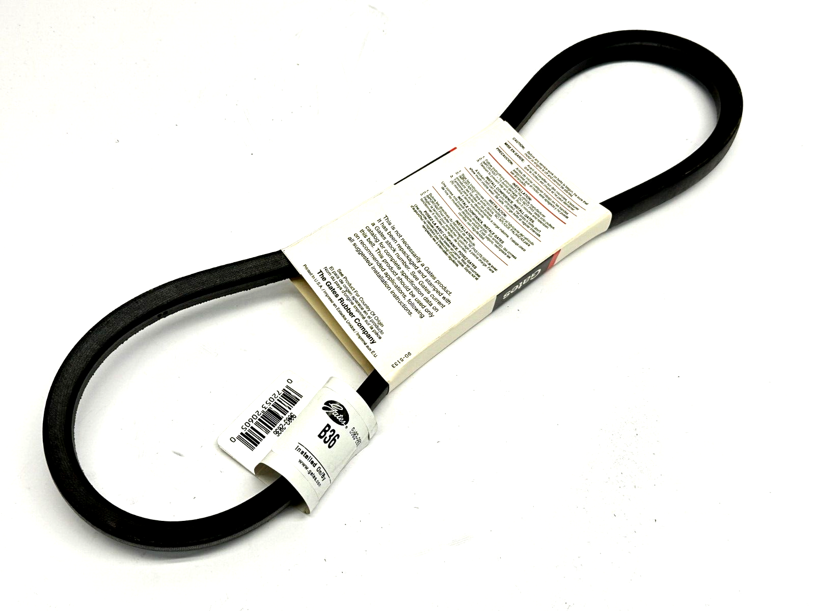 Gates B36 Hi-Power II V-Belt 9003-2036 - Maverick Industrial Sales