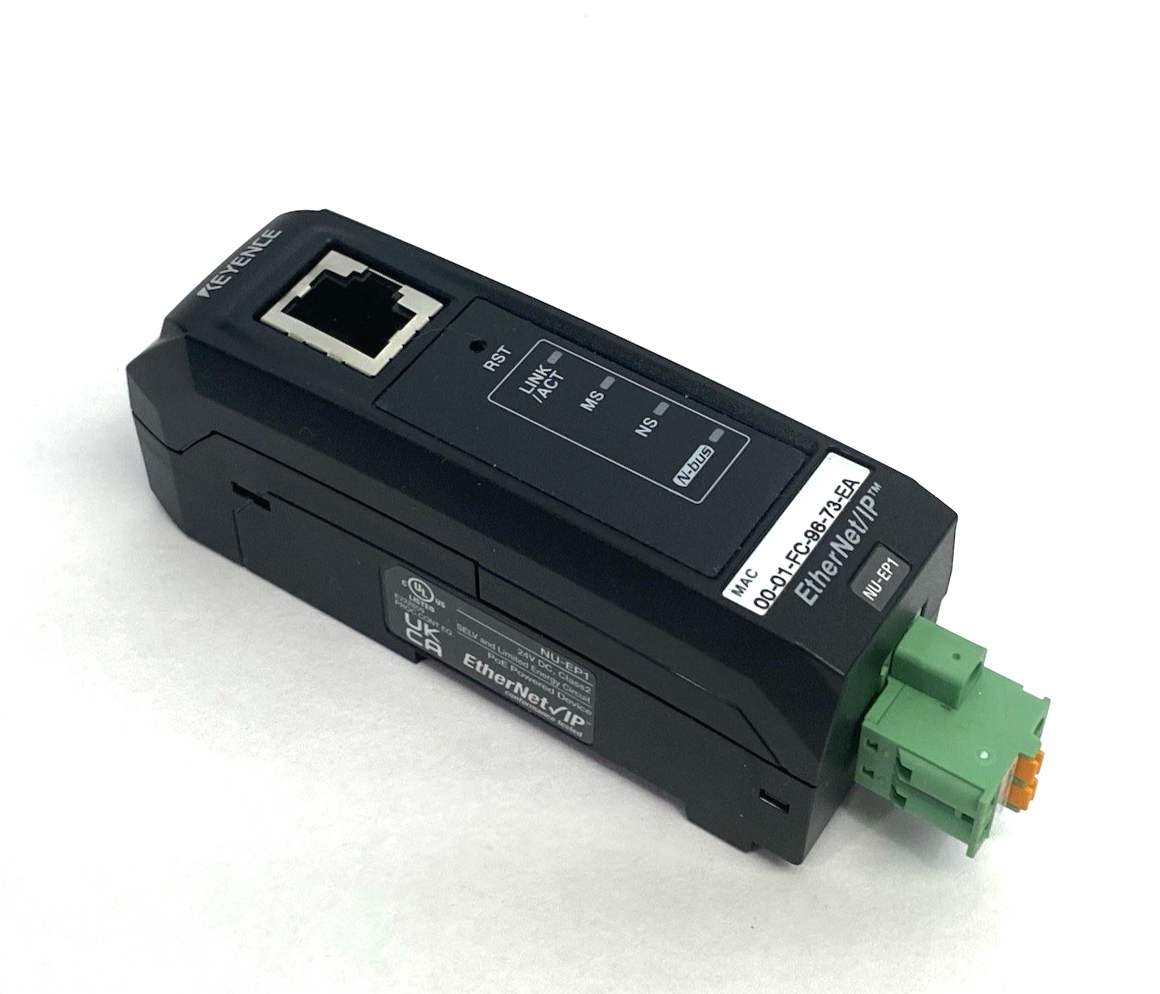 NU-EP1 | Keyence Network Communication Unit EtherNet/IP™ Compatible - Used - Maverick Industrial Sales