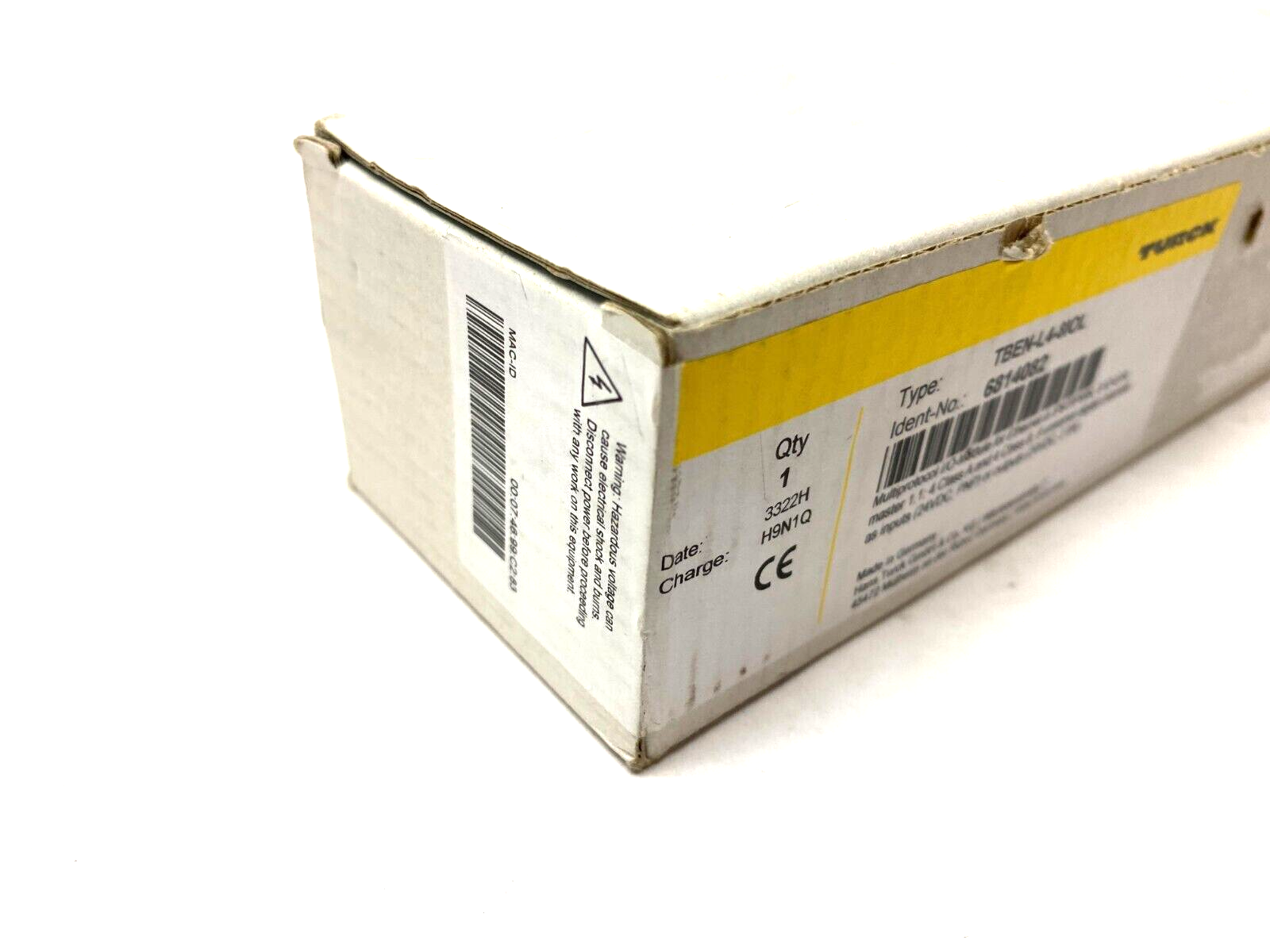 Turck TBEN-L4-8IOL Compact Multiprotocol Ethernet I/O Module 8-Ch, 6814082 - Maverick Industrial Sales